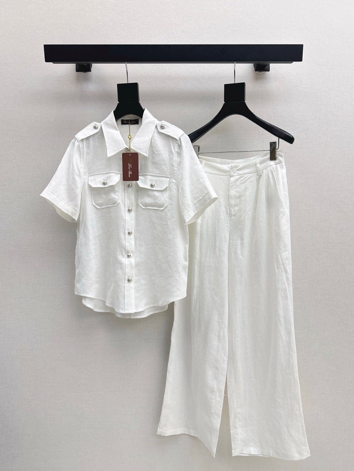 loro 25ss linen suit