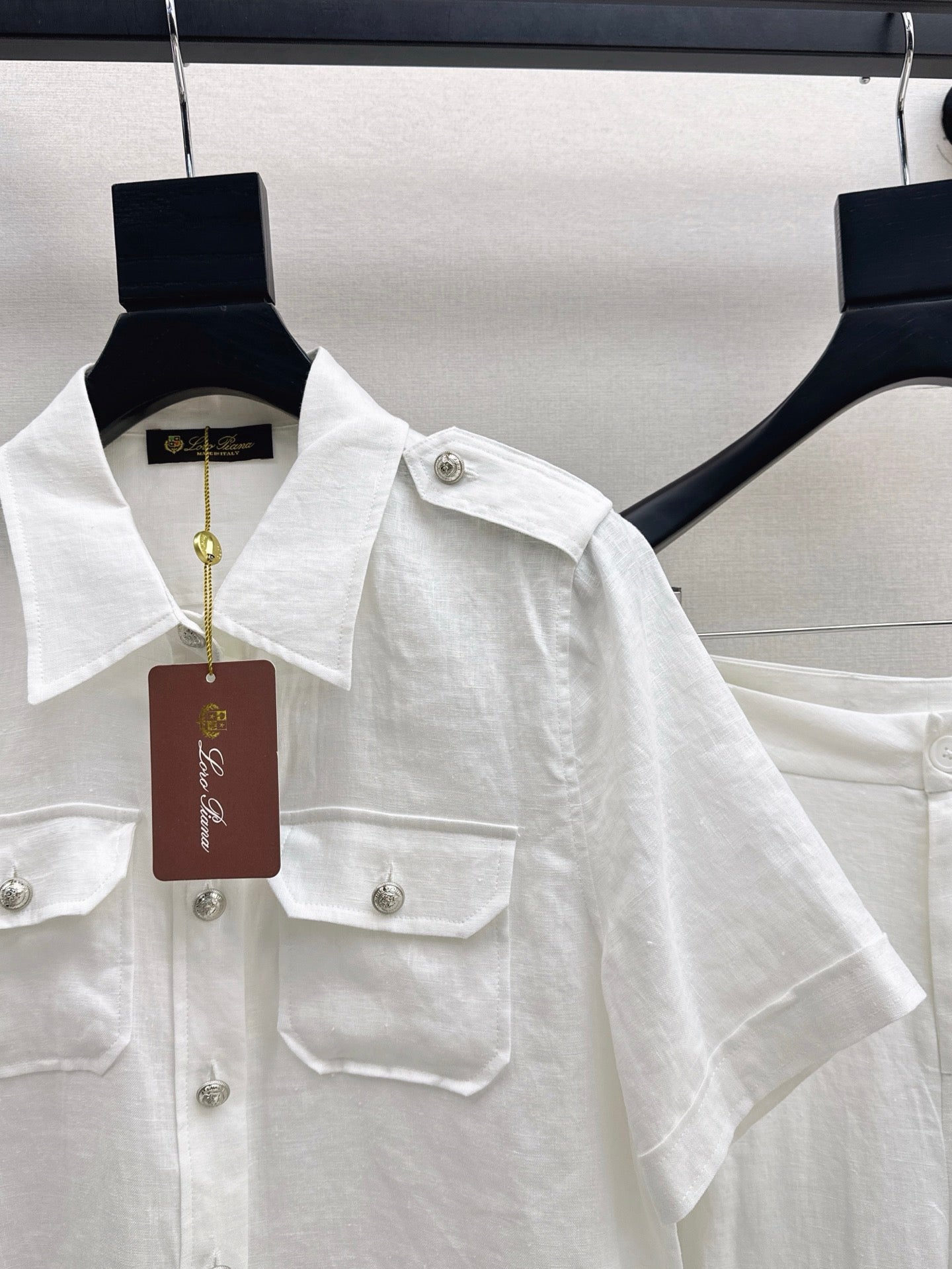 loro 25ss linen suit