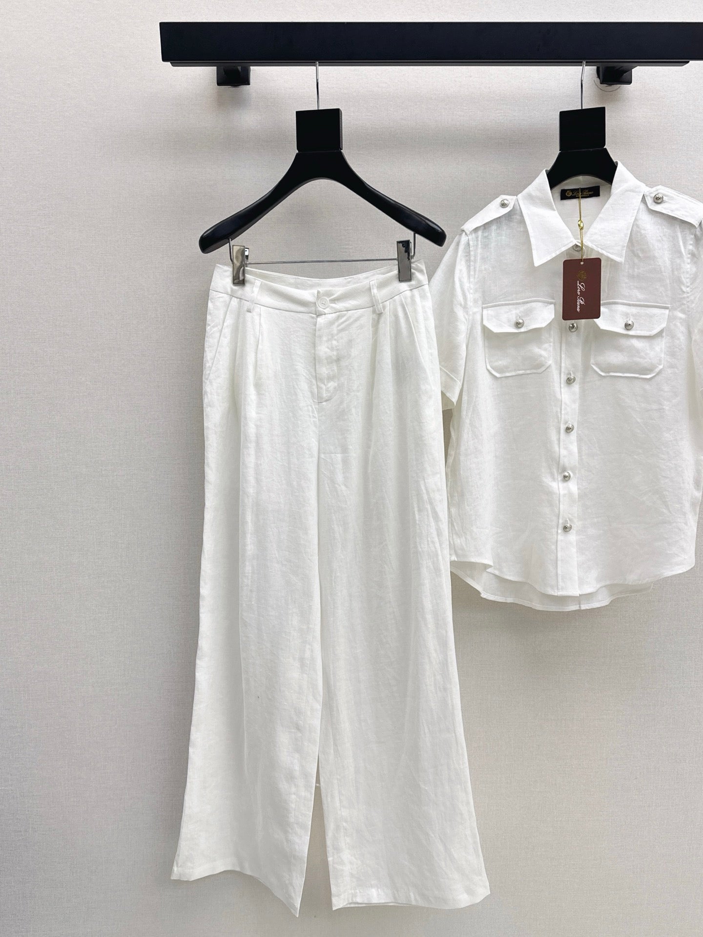loro 25ss linen suit