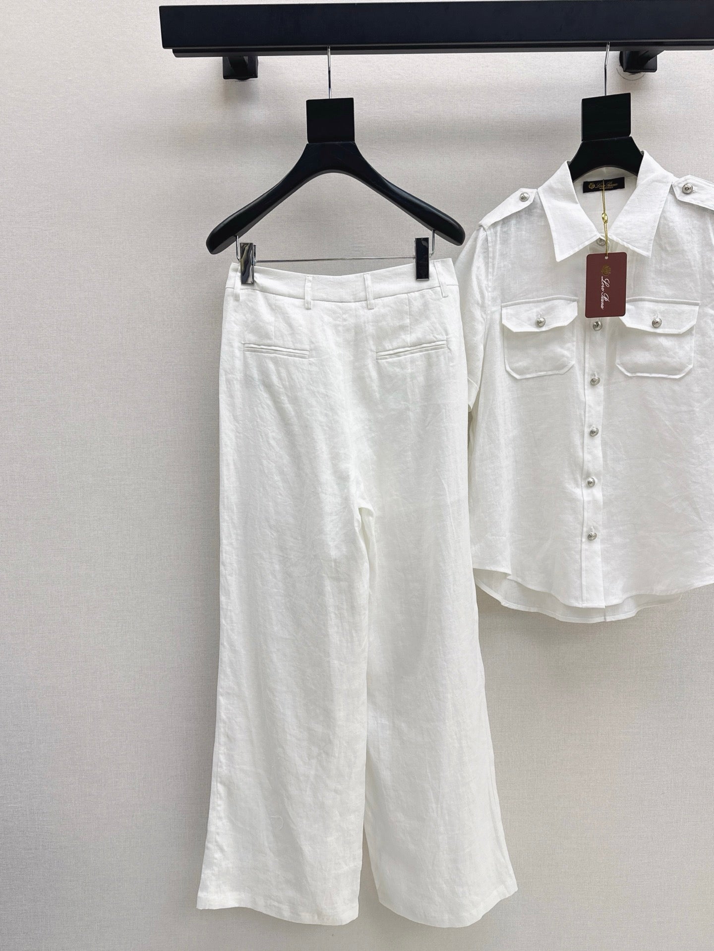 loro 25ss linen suit