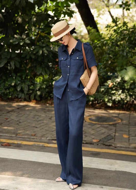 Loro 25ss linen suit