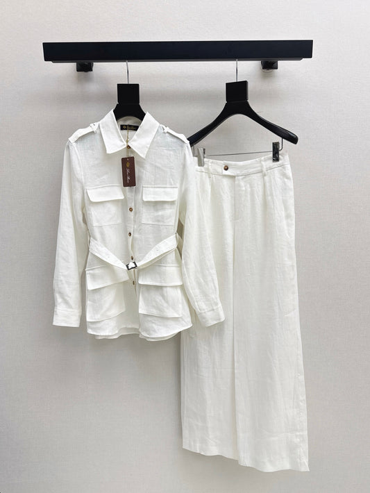 Lo 25ss linen suit