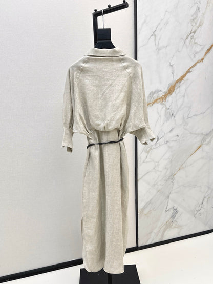 Loro 25ss linen dress