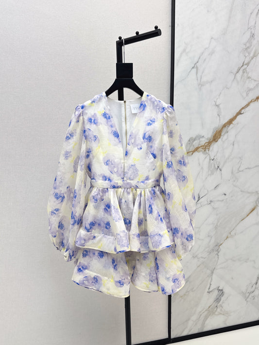 Zimm 25ss Silk dress