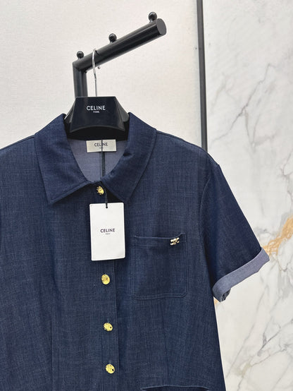 Ce 25SS denim dress
