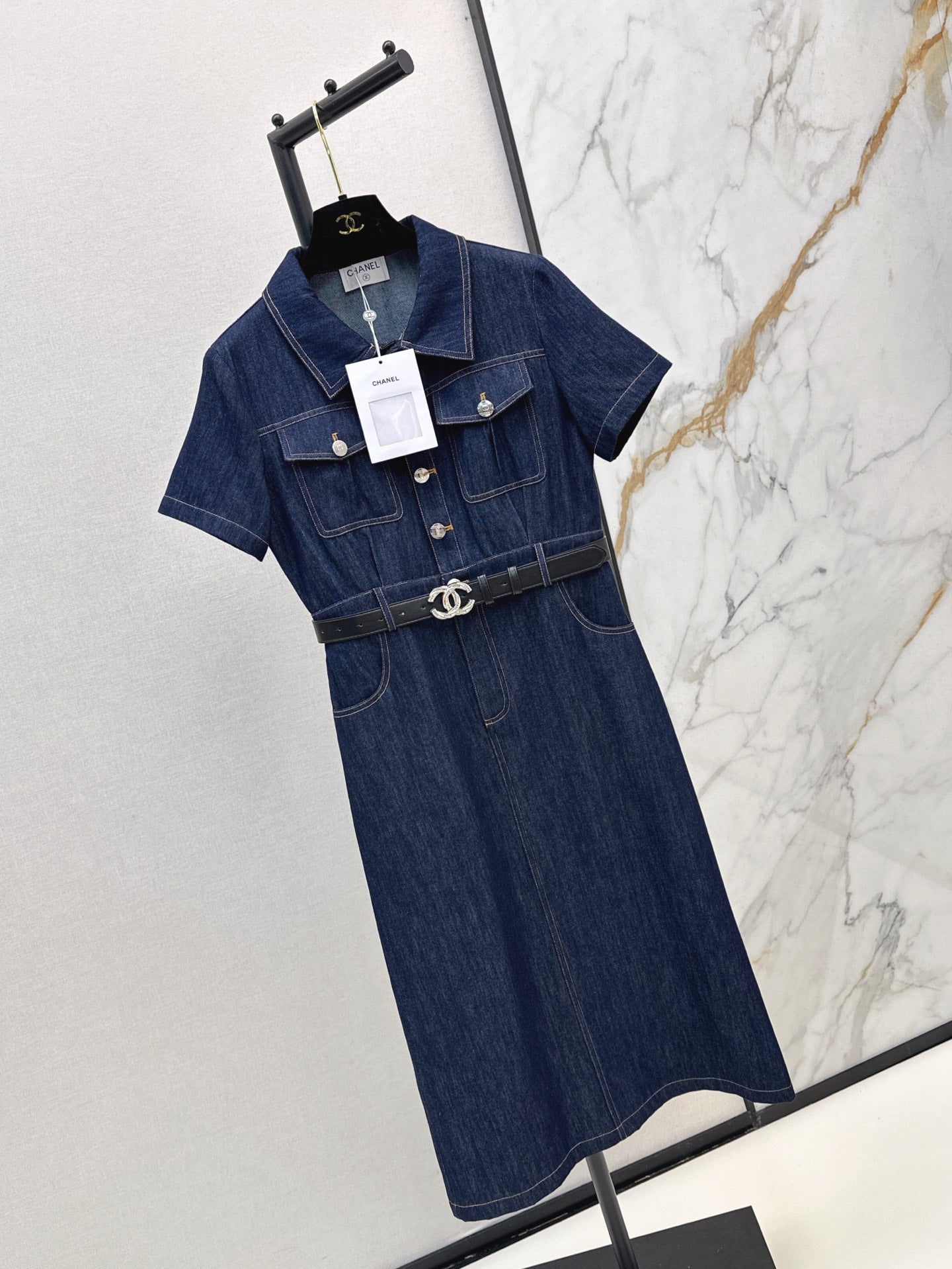 Ch 25ss denim dress