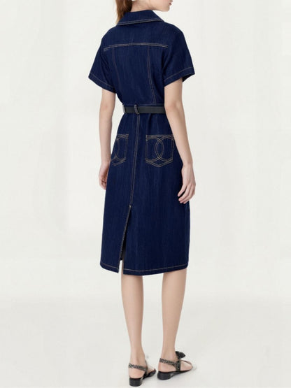 Ch 25ss denim dress