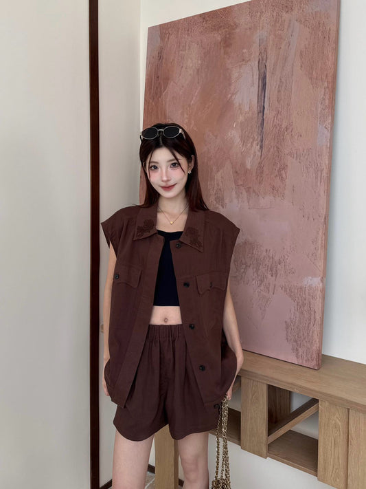 Loro 25ss linen suit