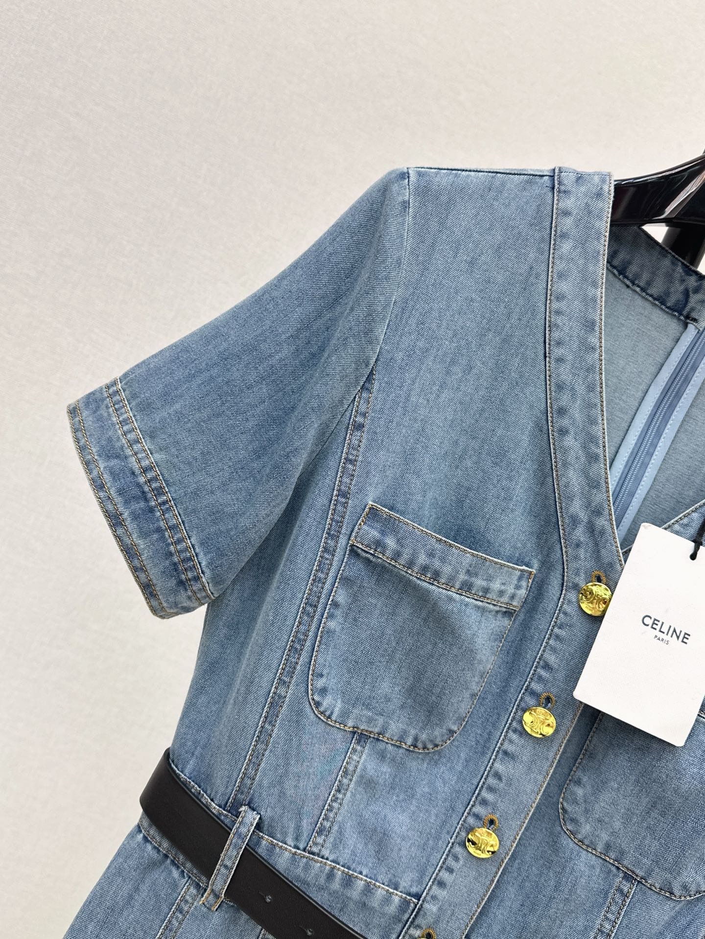 Cel 25ss denim dress