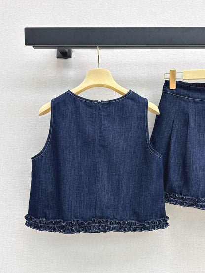 Mi 25ss denim suit