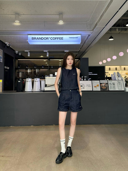 Mi 25ss denim suit
