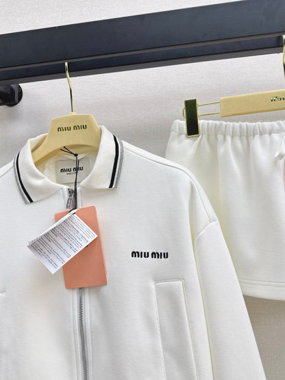 Miu 25ss jacket skirt set