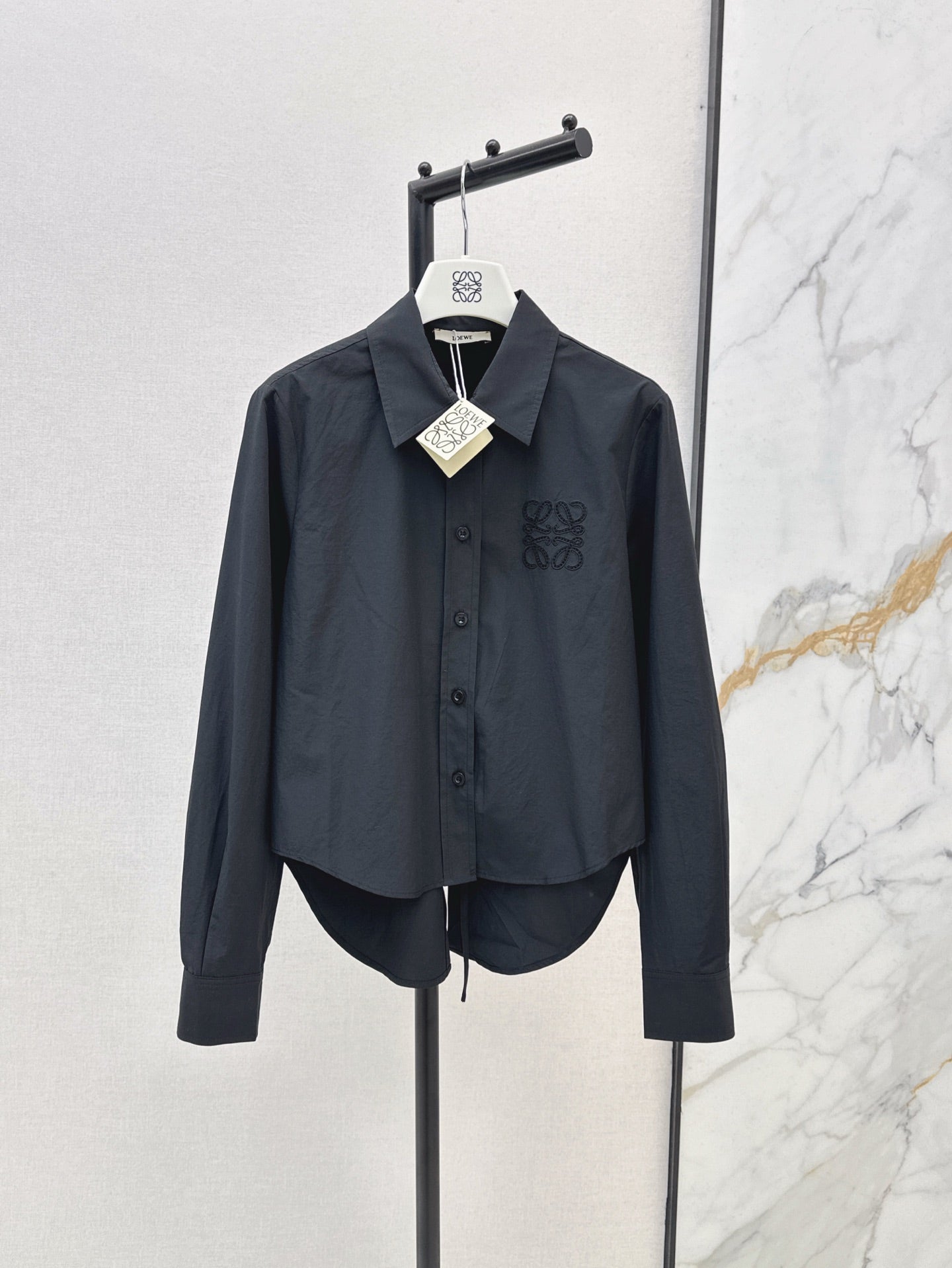 Loe 25ss embroidered shirt