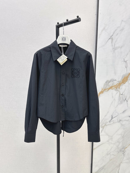 Loe 25ss embroidered shirt