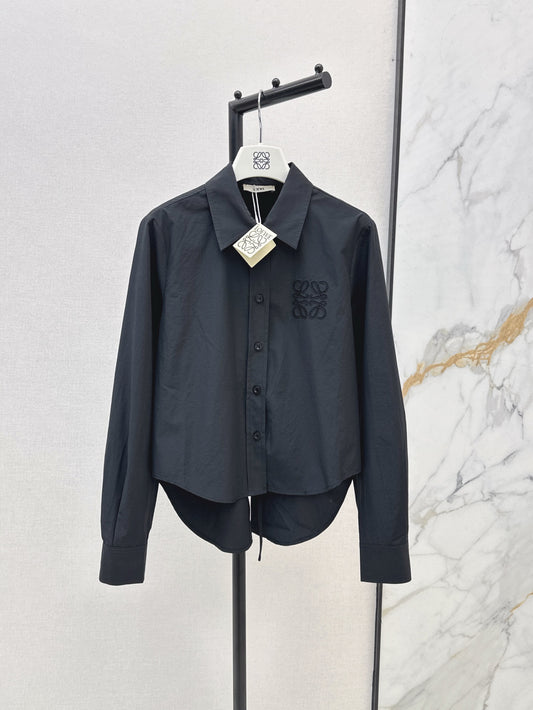 Loe 25ss embroidered shirt