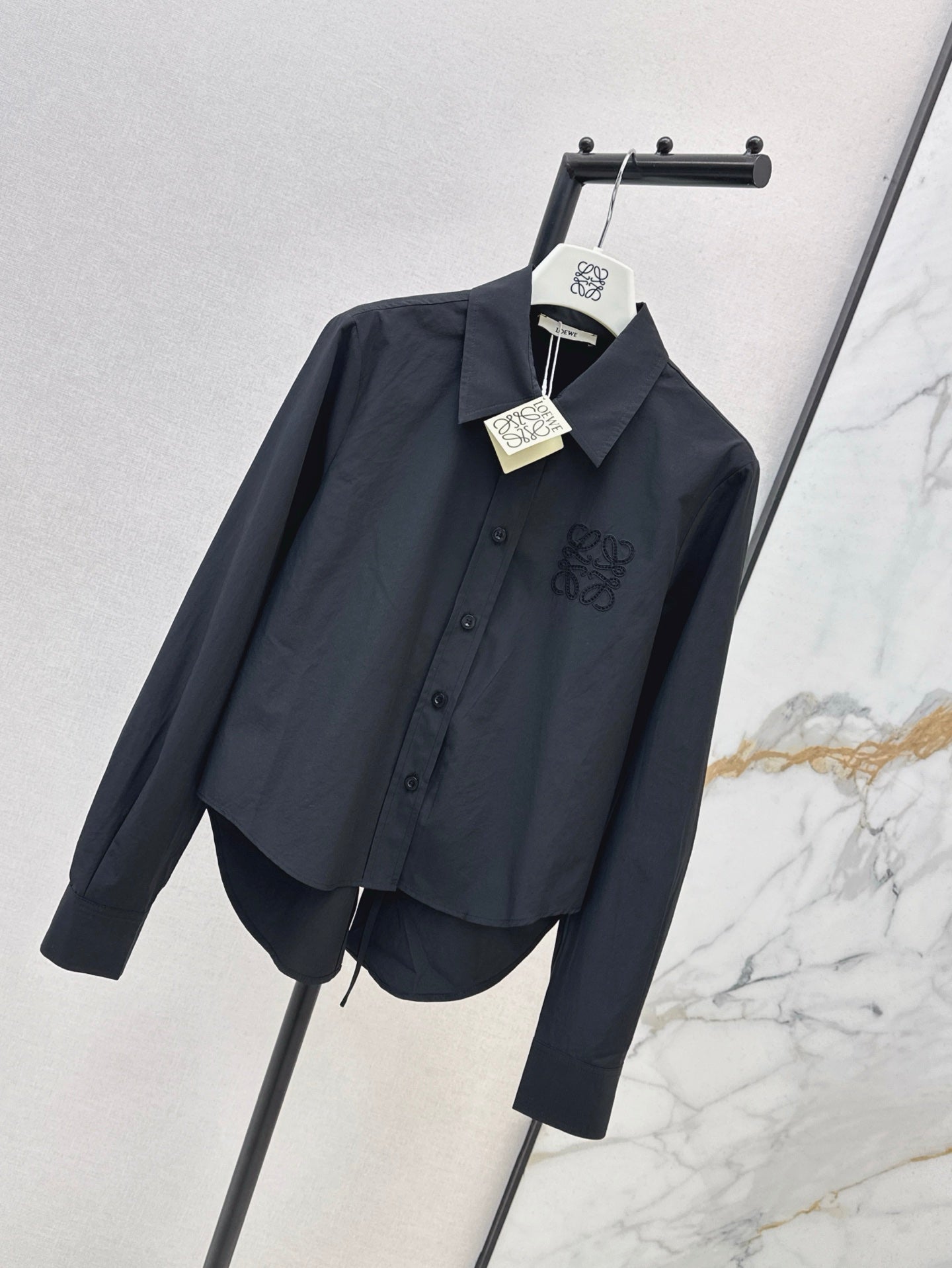 Loe 25ss embroidered shirt