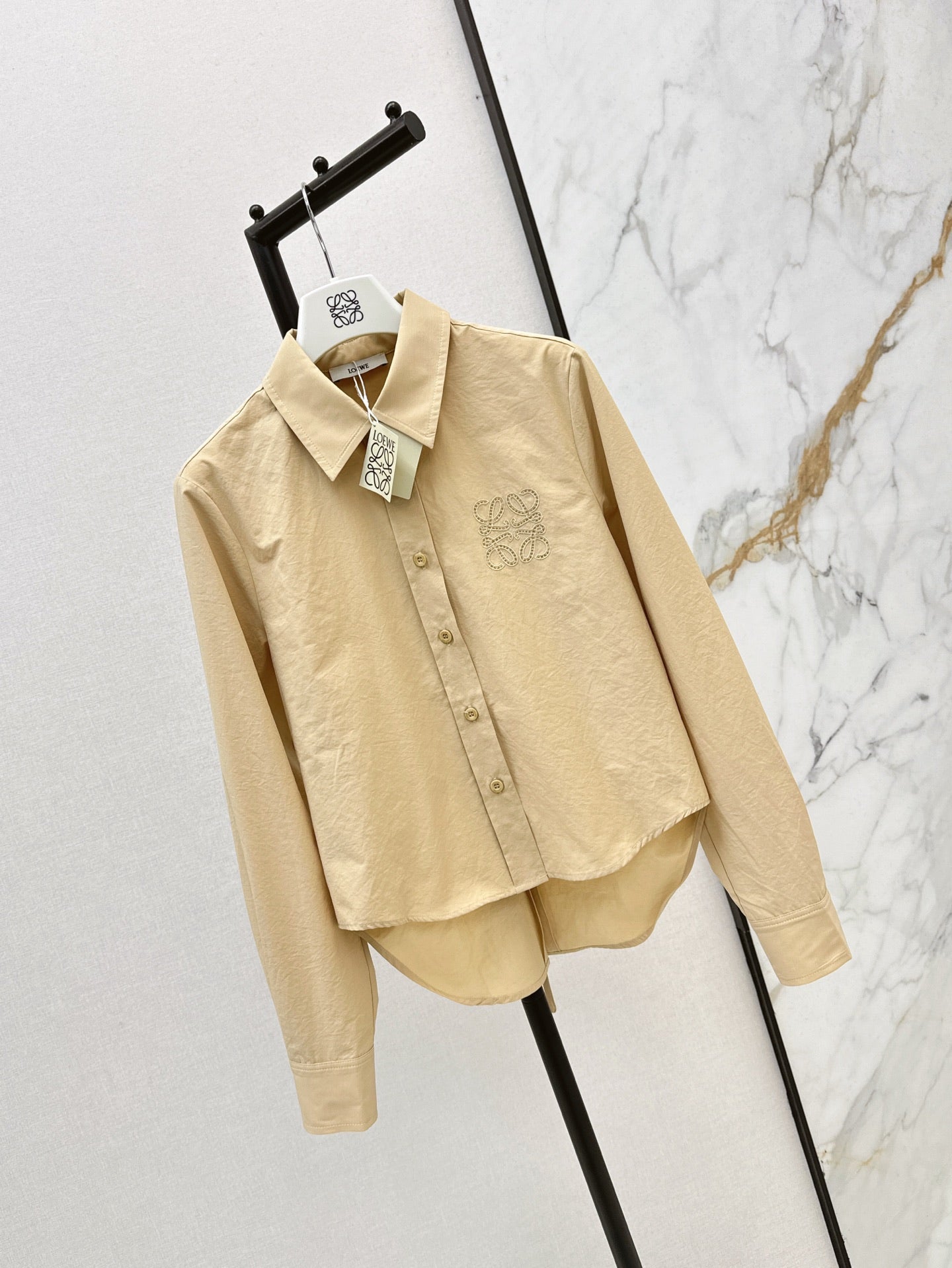 Loe 25ss embroidered shirt
