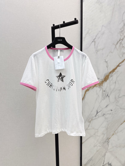 CD 25SS print t-shirt