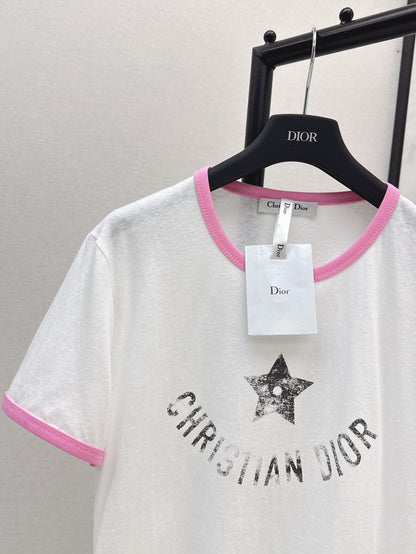 CD 25SS print t-shirt