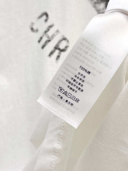 CD 25SS print t-shirt
