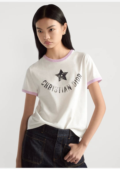 CD 25SS print t-shirt