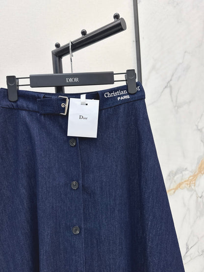 CD 25SS denim skirt