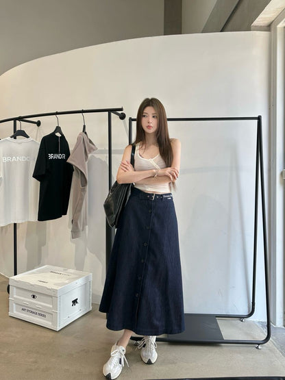 CD 25SS denim skirt