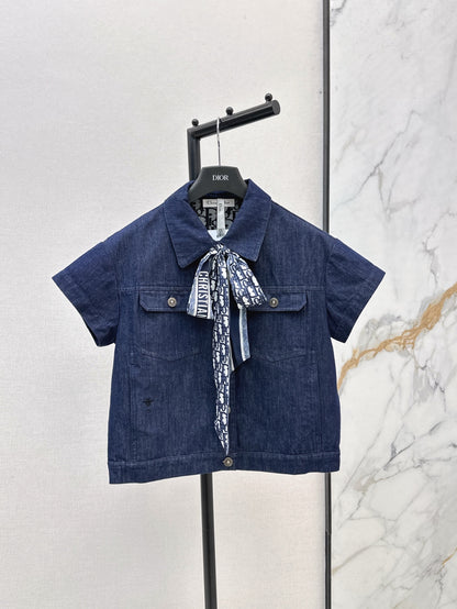 CD 25SS denim suit