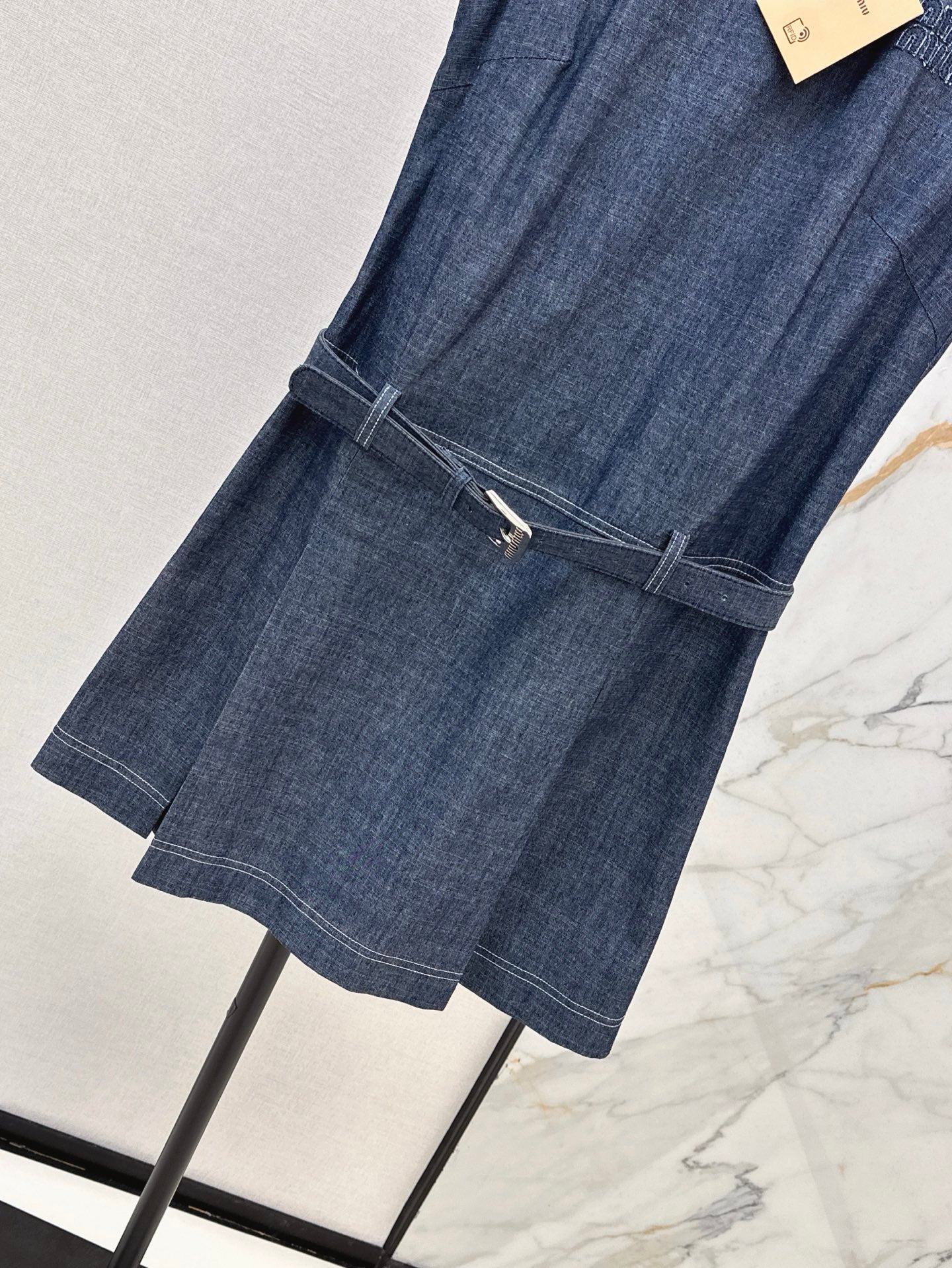 Miu 25ss denim dress