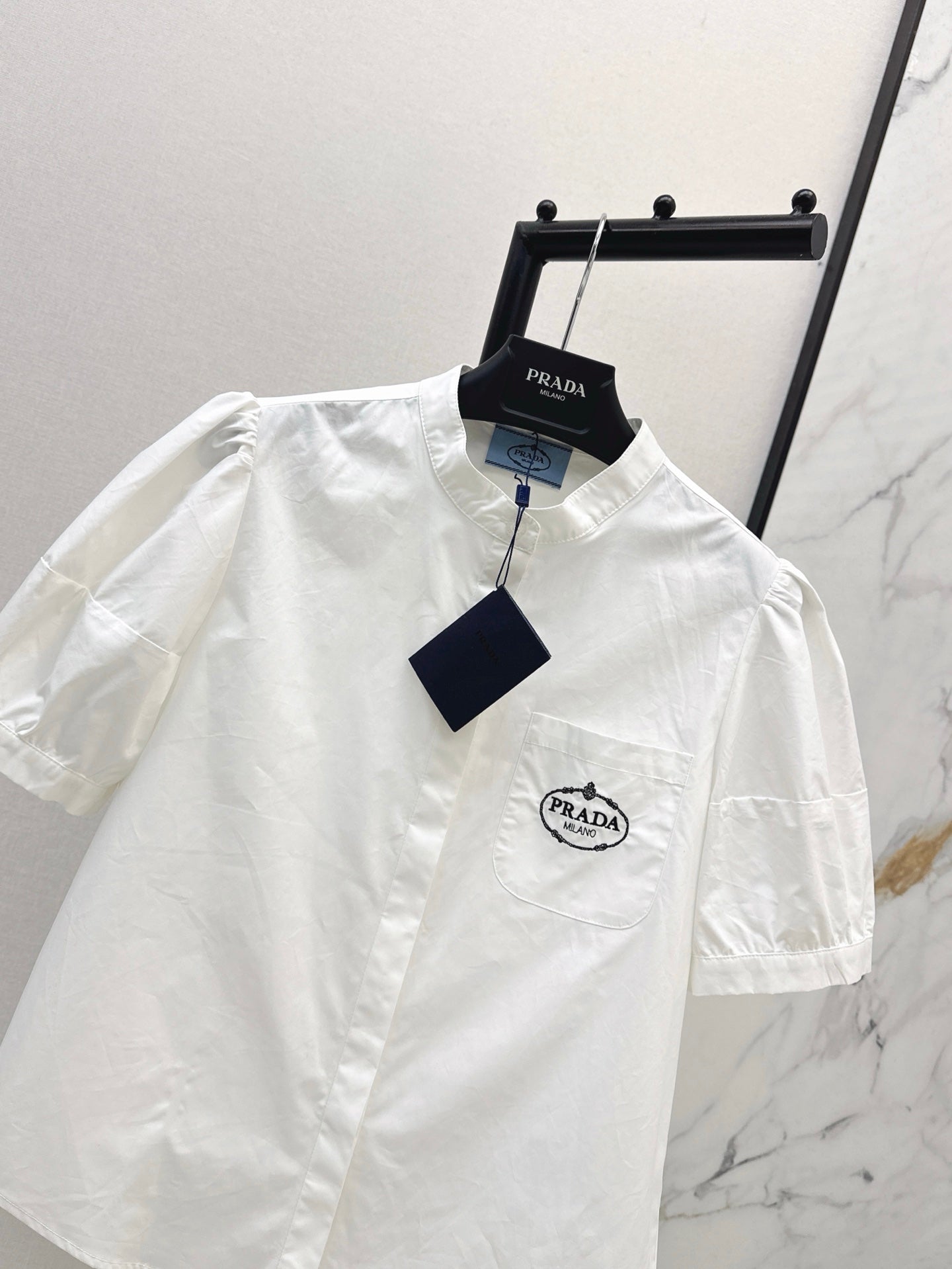 Pra 25ss embroidered shirt