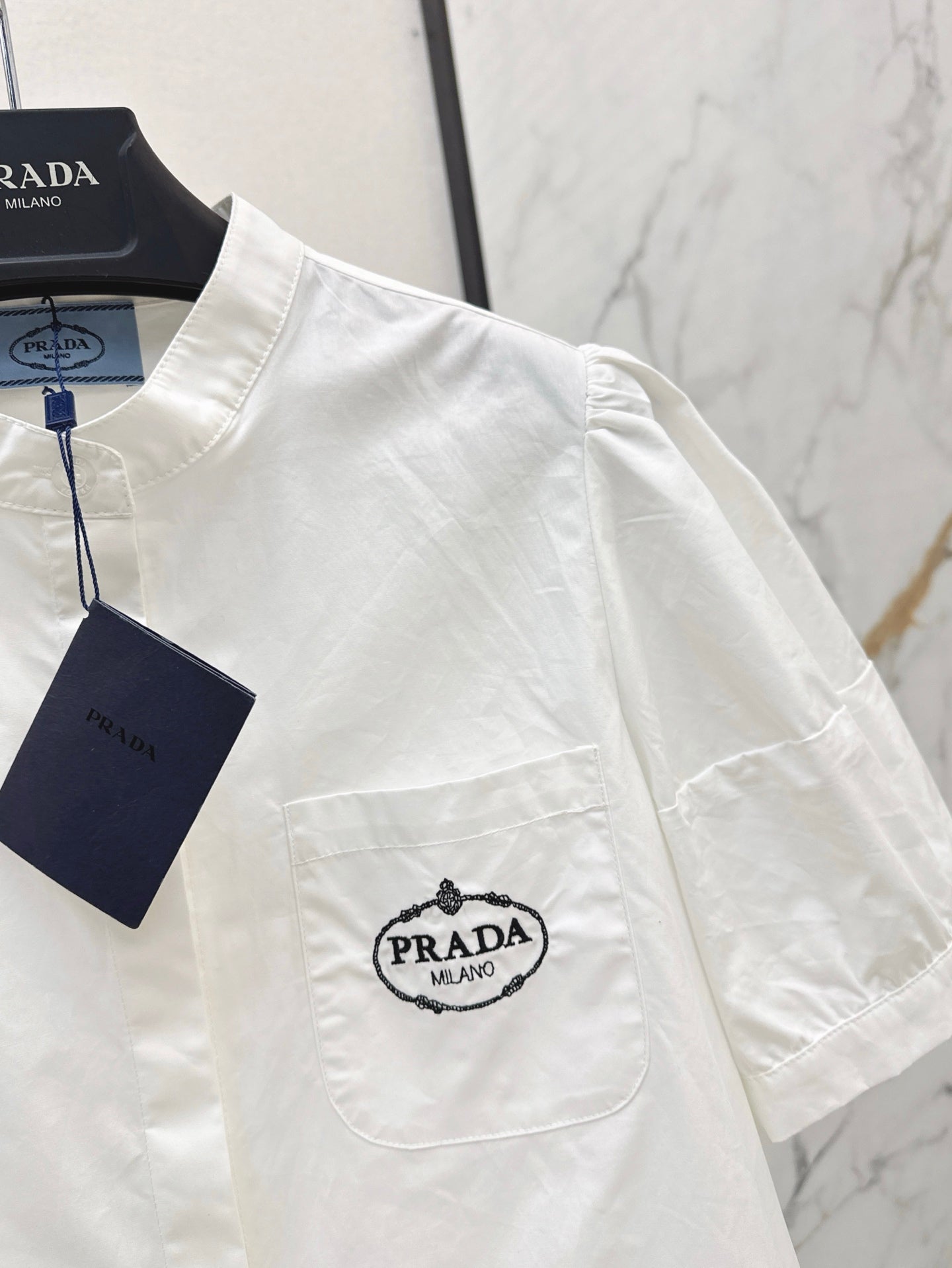 Pra 25ss embroidered shirt