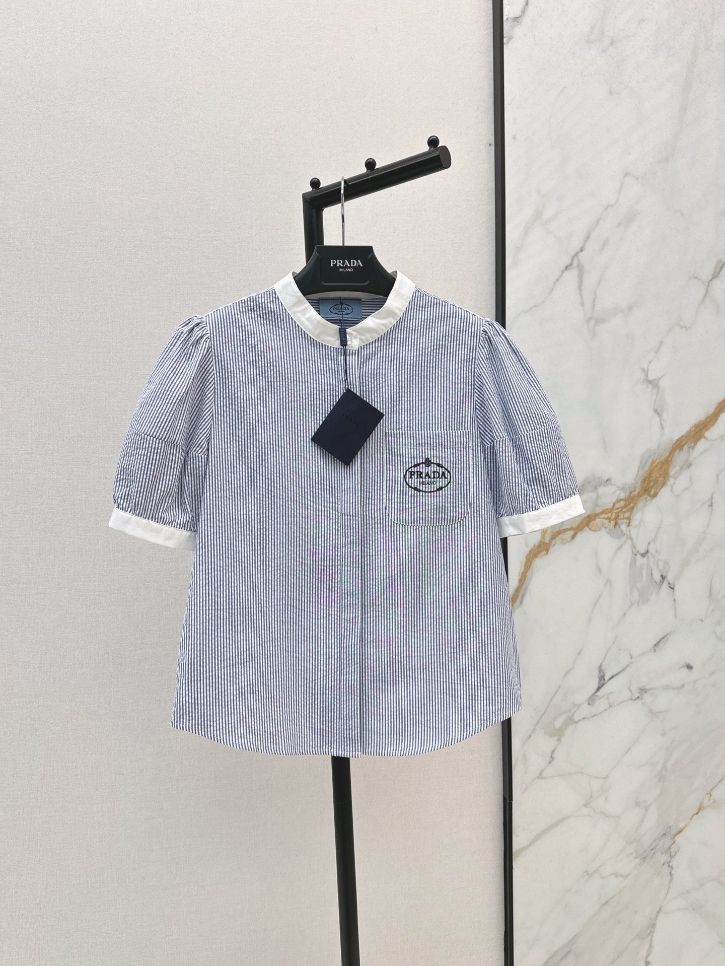 Pra 25ss embroidered shirt