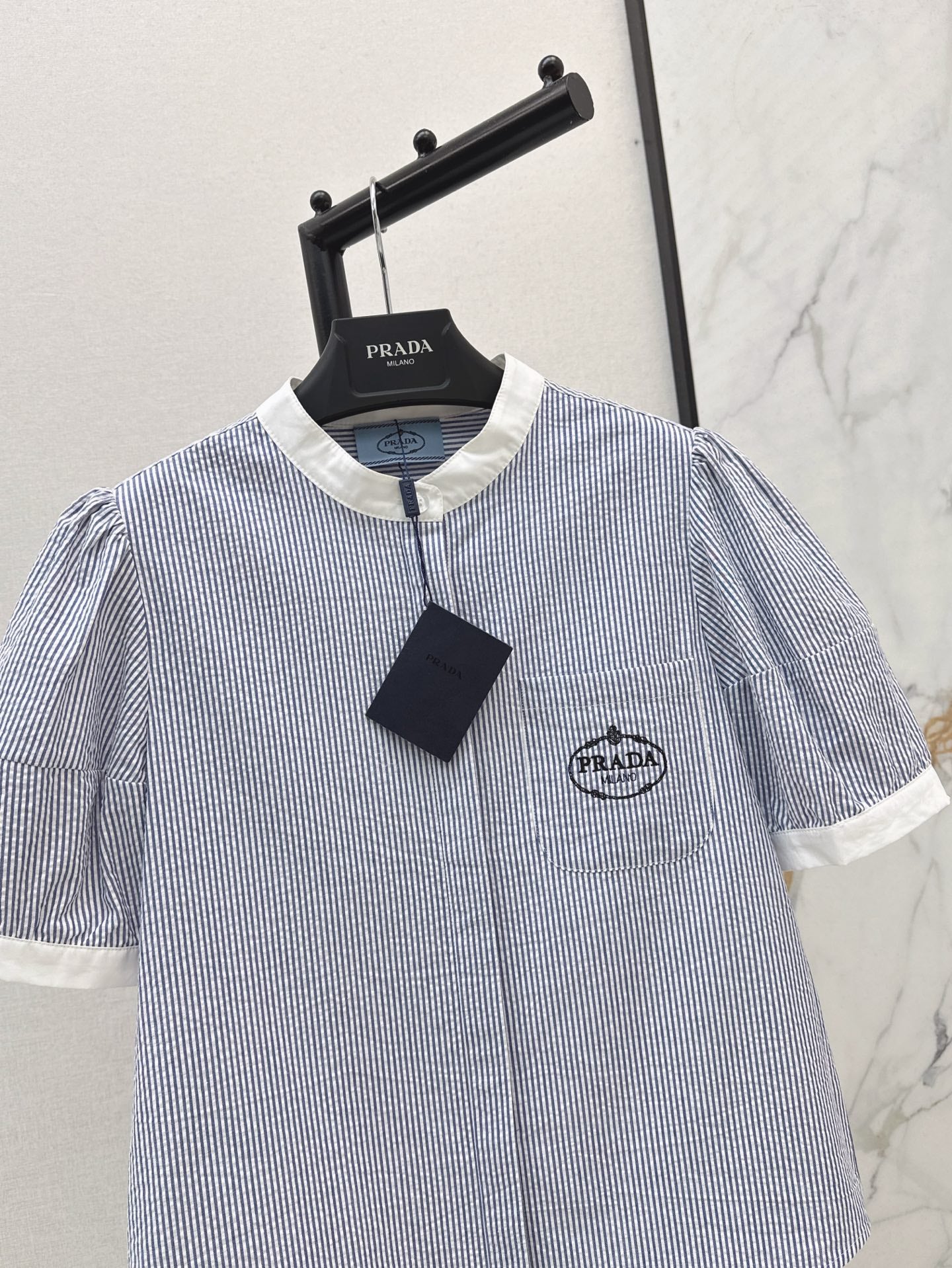 Pra 25ss embroidered shirt