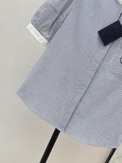 Pra 25ss embroidered shirt
