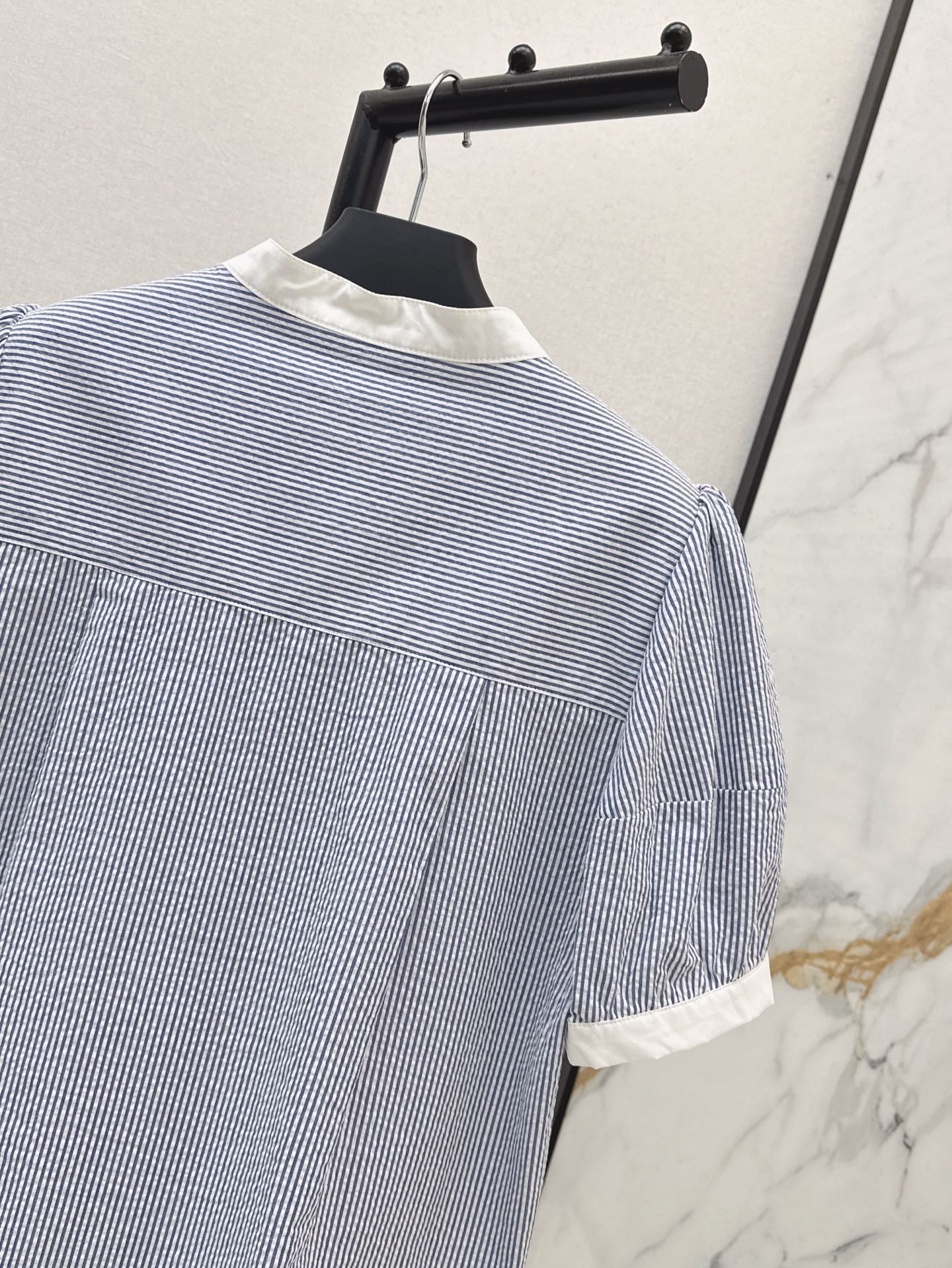 Pra 25ss embroidered shirt