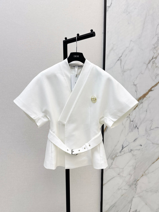 CD 25SS V-neck shirt