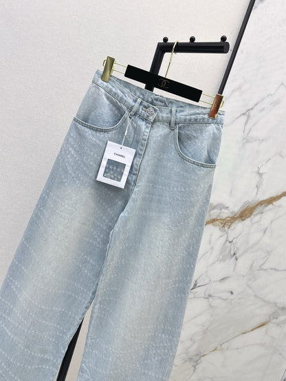 Ch 25ss print jeans