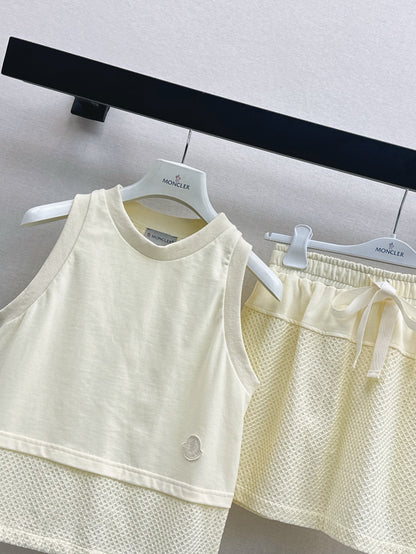 Monc 25ss vest short set