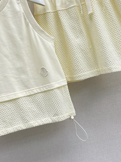Monc 25ss vest short set
