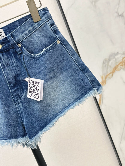 Loe 25ss denim shorts