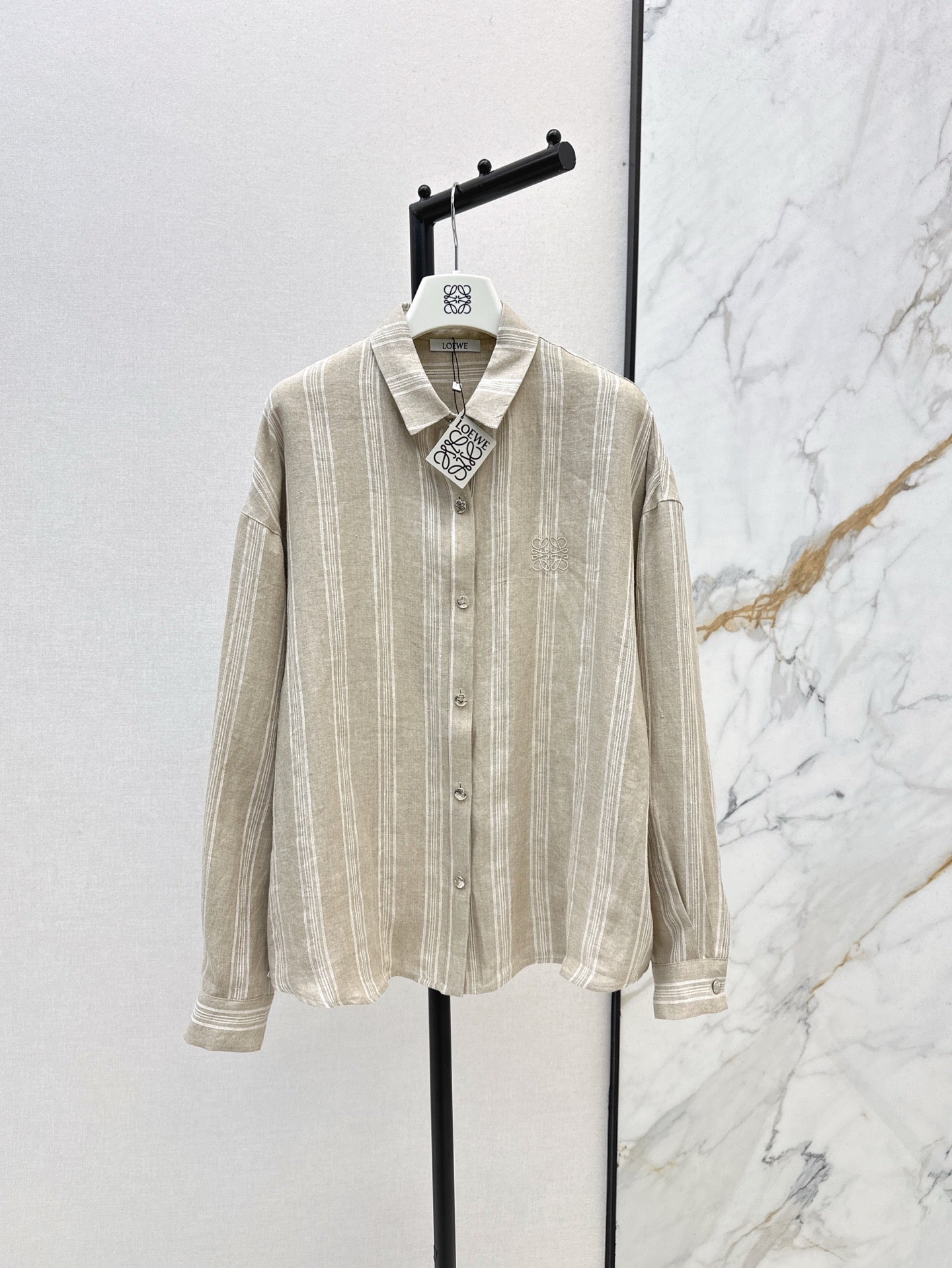 Loe 25ss linen shirt