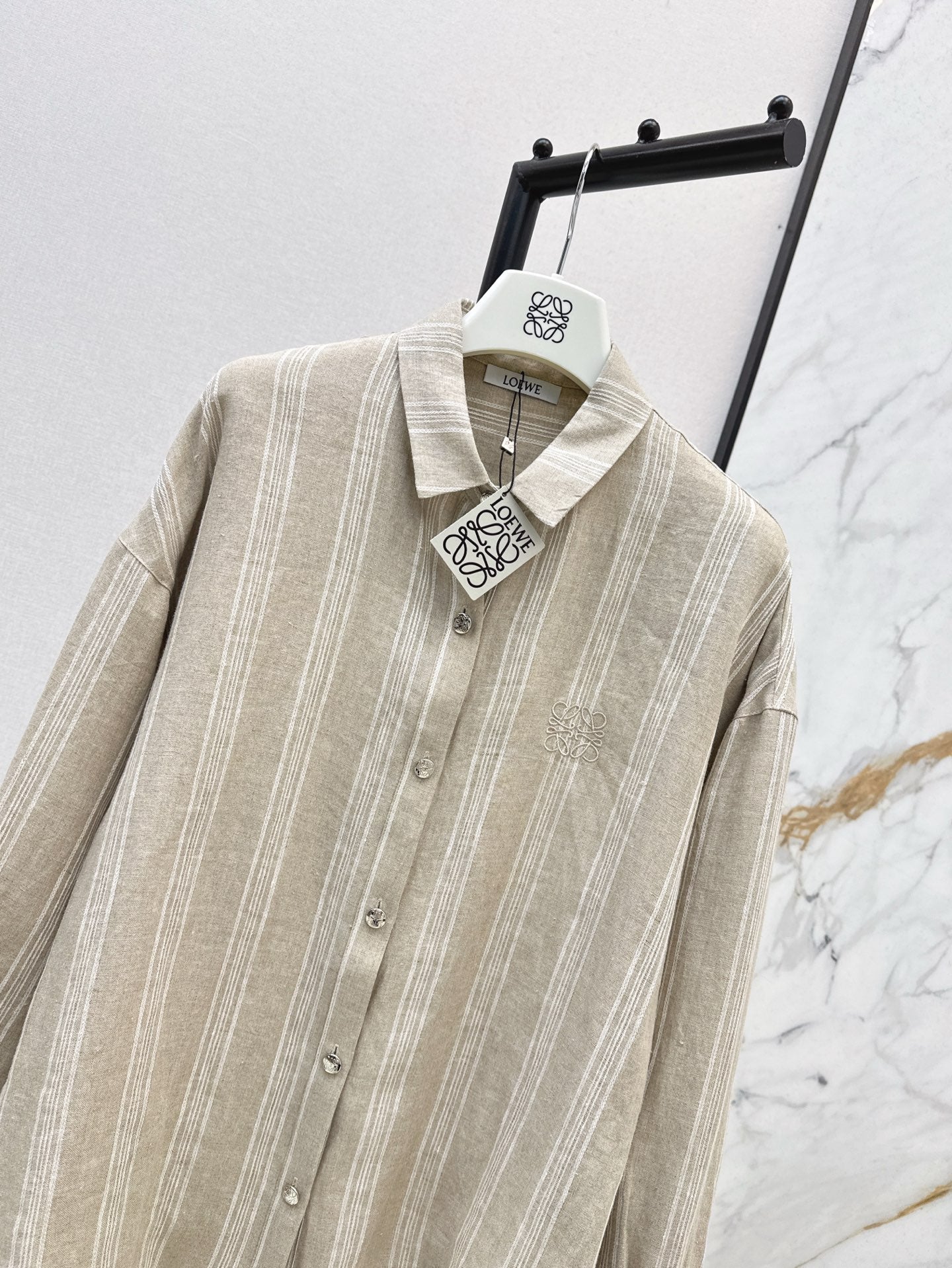 Loe 25ss linen shirt