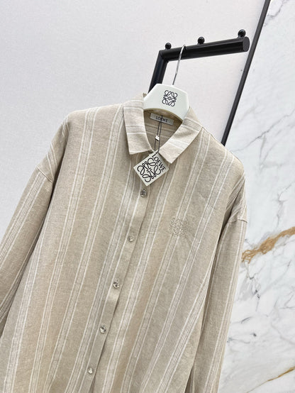 Loe 25ss linen shirt
