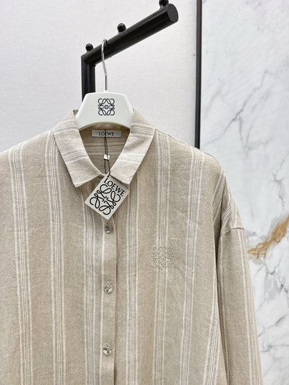 Loe 25ss linen shirt