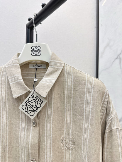 Loe 25ss linen shirt