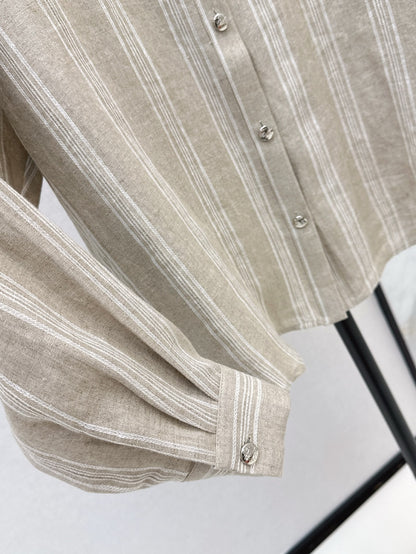 Loe 25ss linen shirt