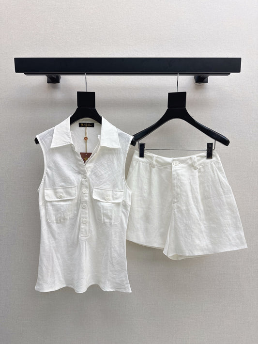 Loro 25ss linen suit