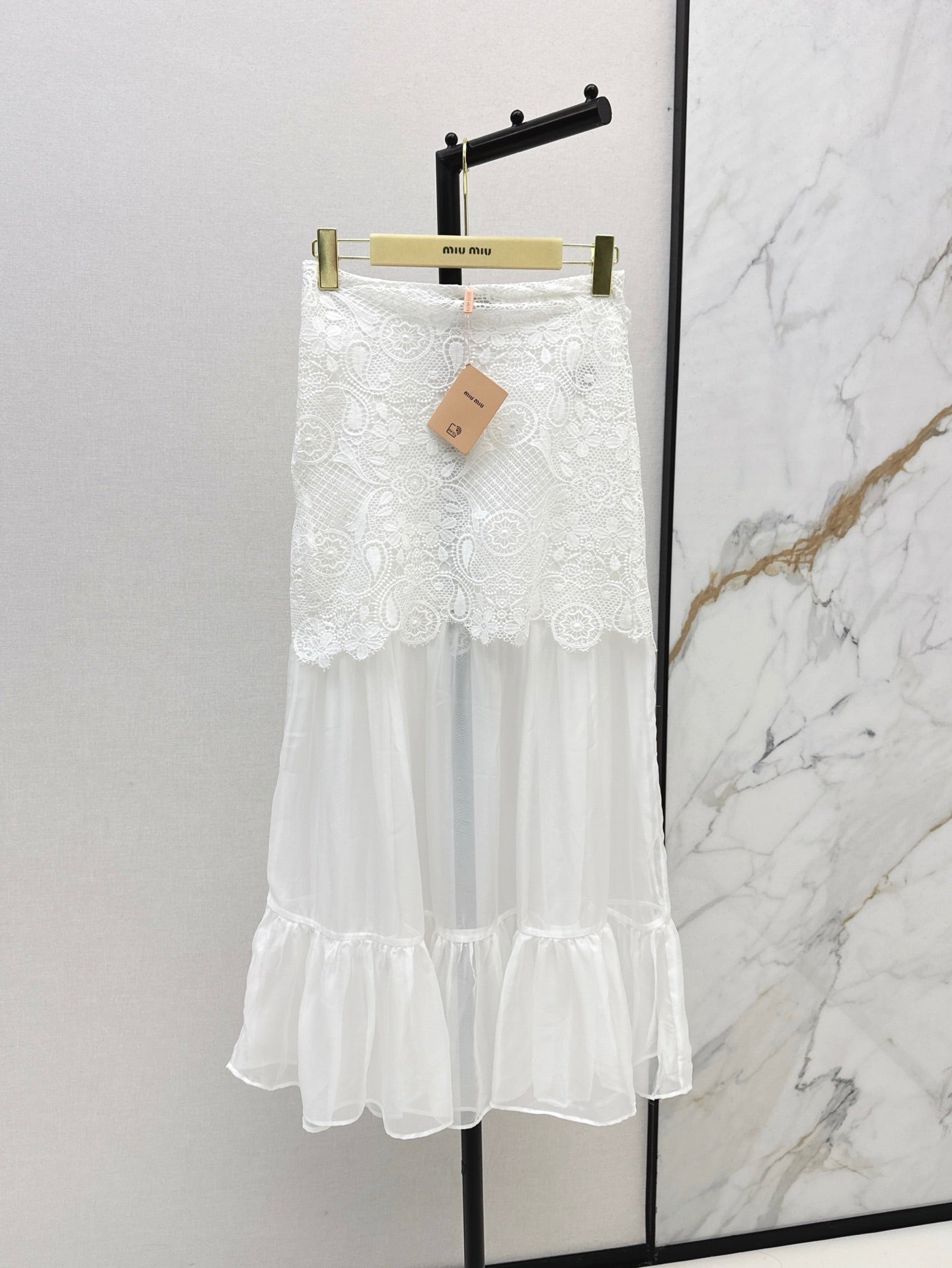 Mi 25ss lace skirt