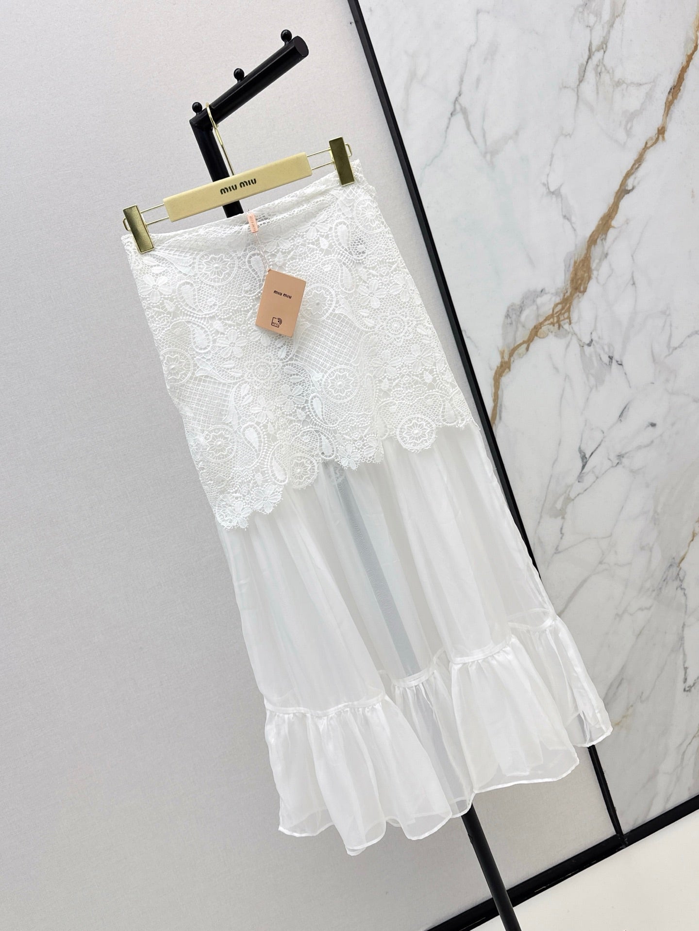 Mi 25ss lace skirt