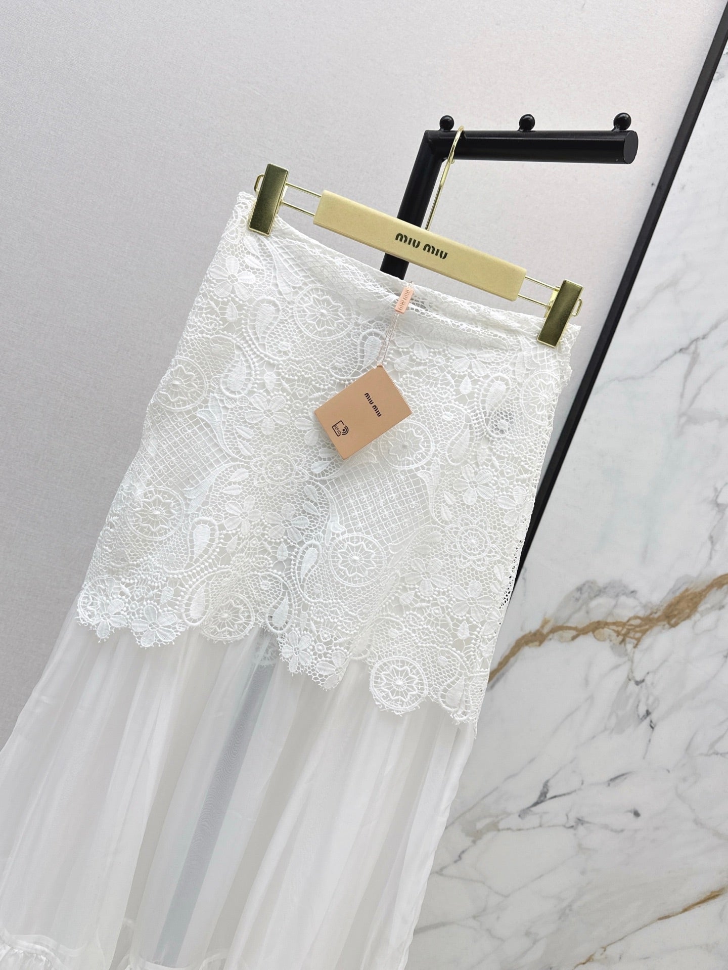 Mi 25ss lace skirt